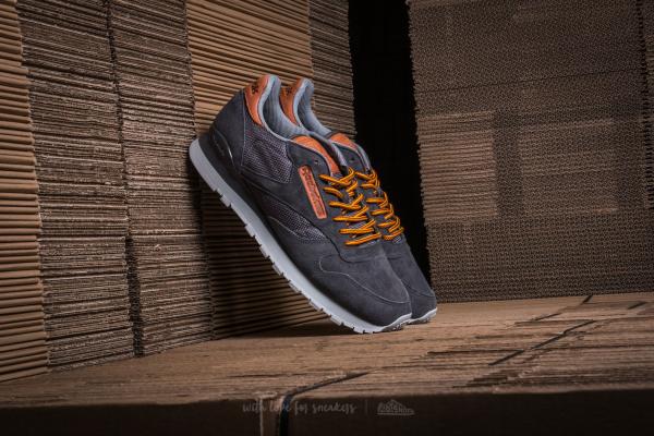 Reebok Classic Leather OL Ash Grey/ Steel/ Blue