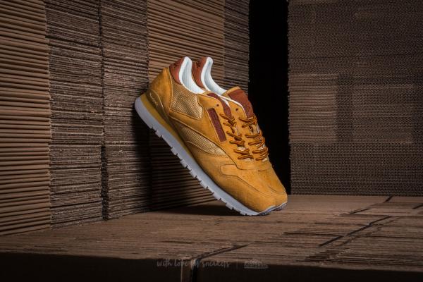 Reebok Classic Leather OL Golden Wheat/ Steel/ Gold