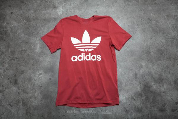 adidas Original Trefoil Tee Mystery Red