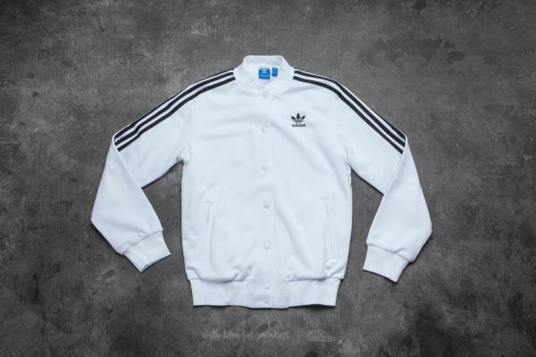 adidas 3 Stripes Bomber White