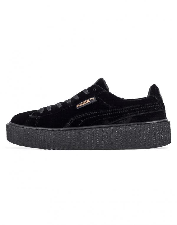 Sneakers - tenisky Puma Rihanna x Creeper Velvet Black