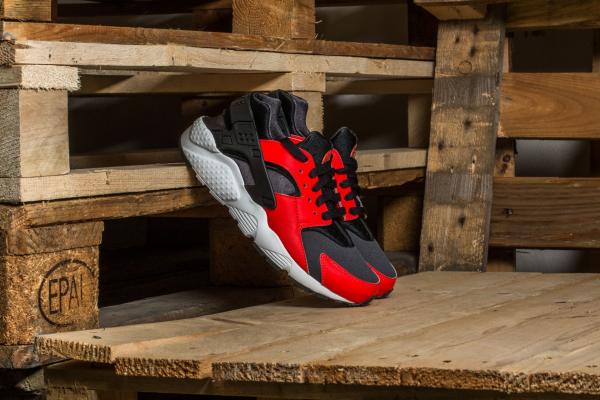 Nike Air Huarache Max Orange/ Black-Black