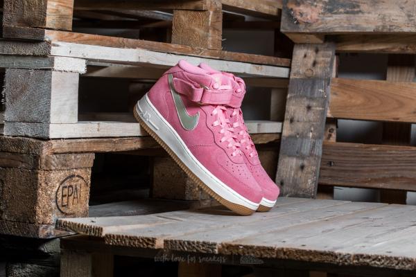 Nike W Air Force 1 '07 Mid Seasonal Bright Melon/ Metallic Gold Star