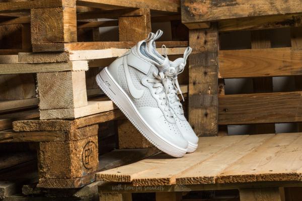 Nike Air Force 1 Ultraforce Mid Pure Platinum/ Pure Platinum
