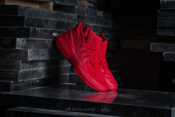 adidas Damian Lillard 3 Scarlet