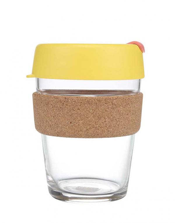 KeepCup Brew Saffron Cork M Saffron