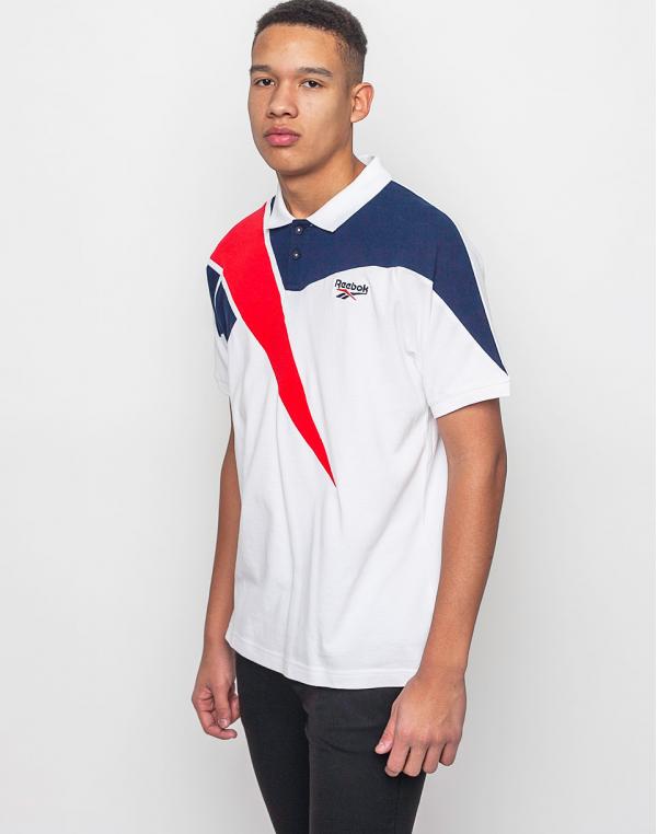 Polo triko Reebok Retro Polo White