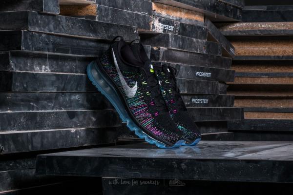 Nike Wmns Flyknit Max Black/ Summit White-Ghost Green