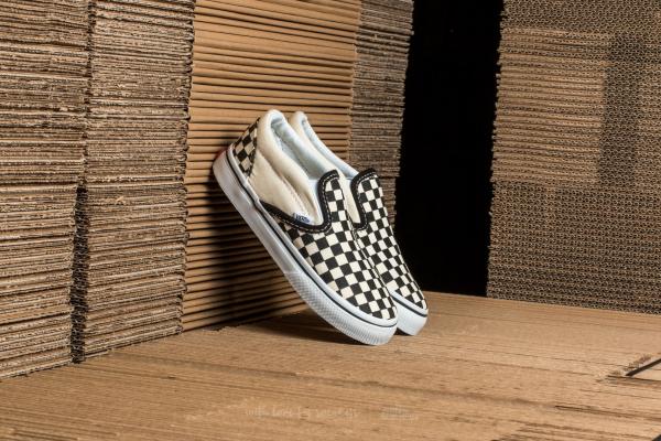 Vans T Classic Slip-On Black&White Checkerboard/ White