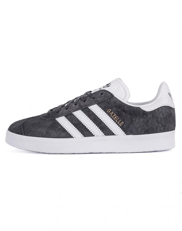 Sneakers - tenisky Adidas Originals Gazelle Utility Black / Footwear White / Gold Metallic