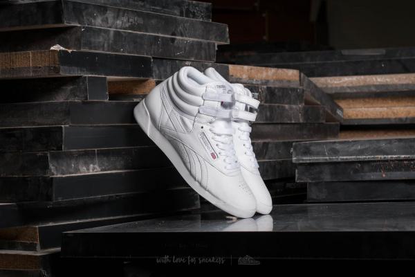 Reebok Freestyle Hi OG Lux White/ Grey/ Gold/ Red