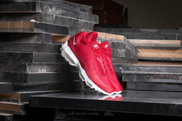 Nike Air Max 95 Ultra Essential Gym Red/ White-White