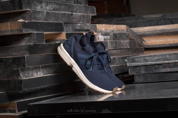 adidas ZX Flux Primeknit Collegiate Navy/ Collegiate Navy/ Gum