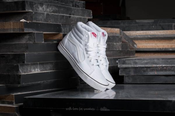 Vans Sk8-Hi Lite (Canvas) True White