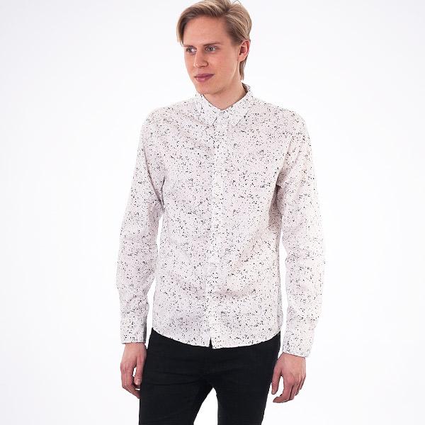 Košile RVLT 3435 Shirt Pattern white