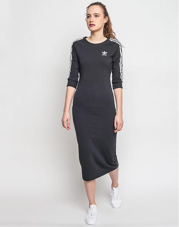 Šaty Adidas Originals 3Stripes Black