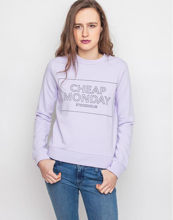 Mikina Cheap Monday Win Lilac