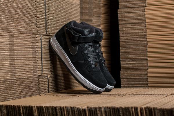 Nike W Air Force 1 '07 Mid Seasonal Black/ Black-White