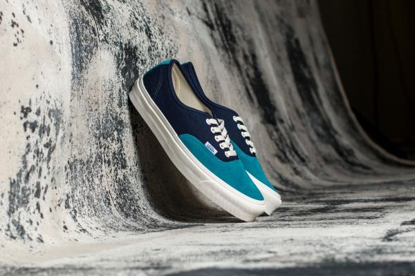 Vans OG Authentic LX (Suede/ Canvas) Storm Blue