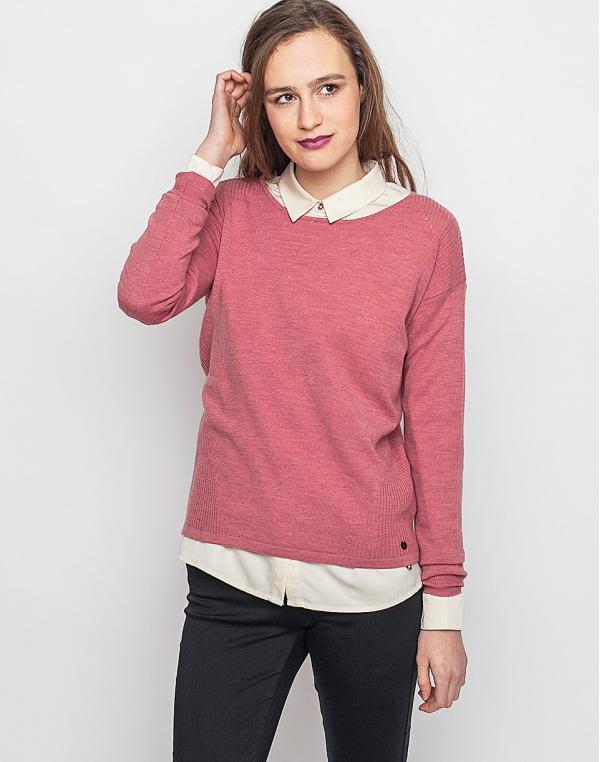 Svetr Nümph Juniana Dusty Rose Melange