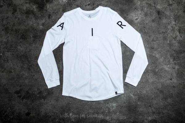 Jordan A.I.R. Long Sleeve Tee White/ Black