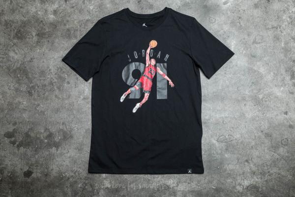 Air Jordan 6 Ninety One Tee Black