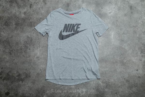 Nike W Sportswear Essential Top Dark Heather Grey/ Black