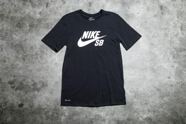 Nike SB Logo Tee Black/ White