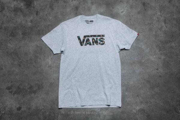 Vans Classic Logo Fill Tee Athletic Heather/ Black/ Hula Daze