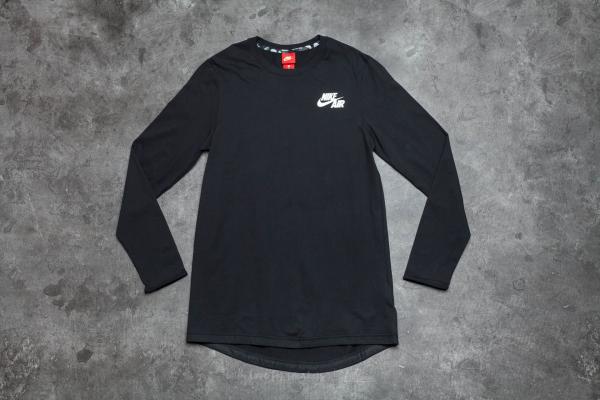 Nike Air Long Sleeve Top Black/ White
