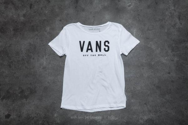 Vans W Fortune Off The Wall Crew Tee White