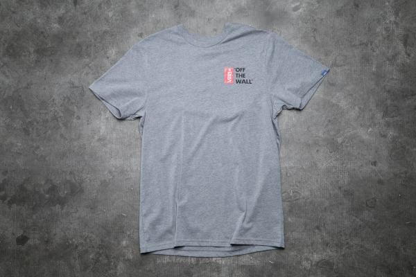 Vans Off The Wall III Tee Heather Grey
