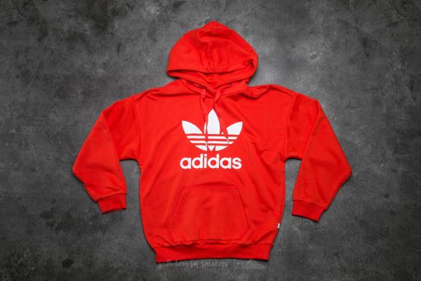 adidas Trefoil Hoodie Core Red