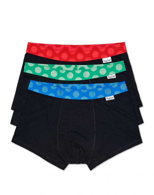 Happy Socks 3-Pack Contrast Trunk CON64-9001 XL