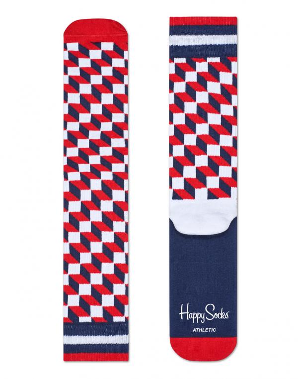 Happy Socks Athletic Filled Optic Sock ATFIO27-6000 36-40