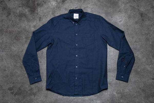 WOOD WOOD Timothy Shirt Navy