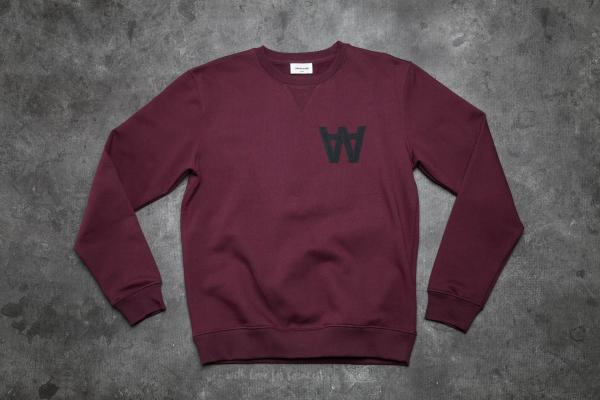 WOOD WOOD Houston Knitted Sweatshirt AA Port Royale