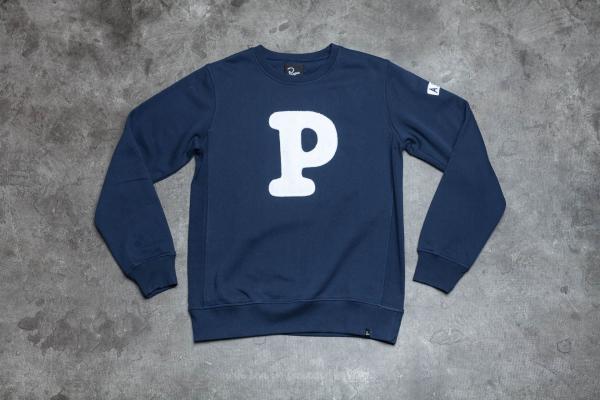 by Parra The P-ARRA Crew Neck Sweater Navy Blue