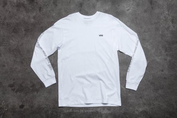 Vans Off The Wall Long Sleeve Tee White
