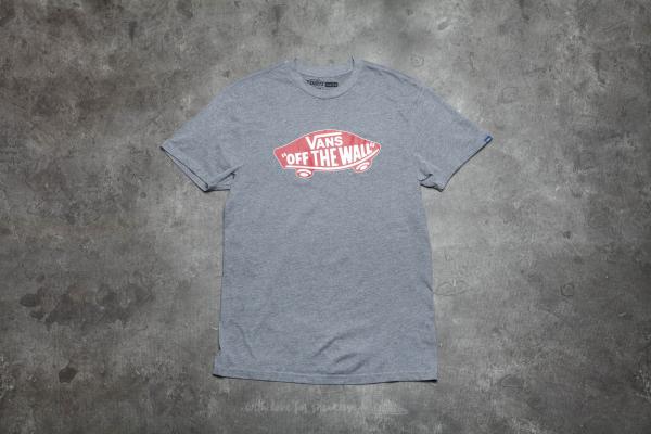 Vans Vans Off The Wall Tee Heather Grey-Rhubarb