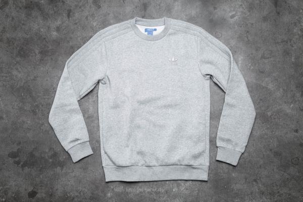 adidas Trefoil Series Crew Medium Grey Heather