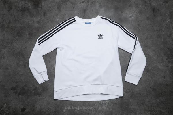 adidas 3-Stripes A-Line Sweat White