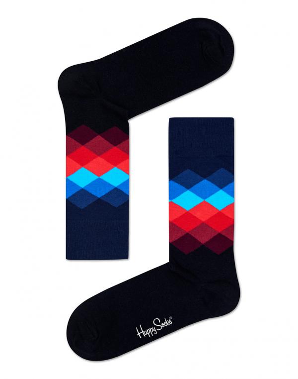 Happy Socks Faded Diamond FD01-069 36-40
