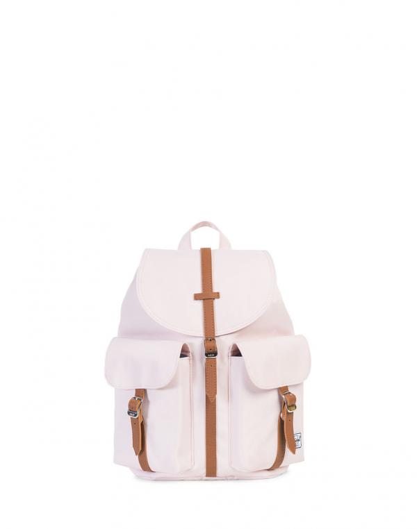 Batoh Herschel Supply Dawson Womens Cloud Pink / Tan Synthetic Leather