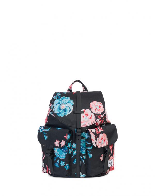Batoh Herschel Supply Dawson Womens Pastel Petals / Black Rubber