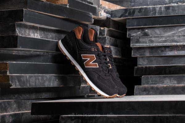 New Balance 574 Black/ Brown