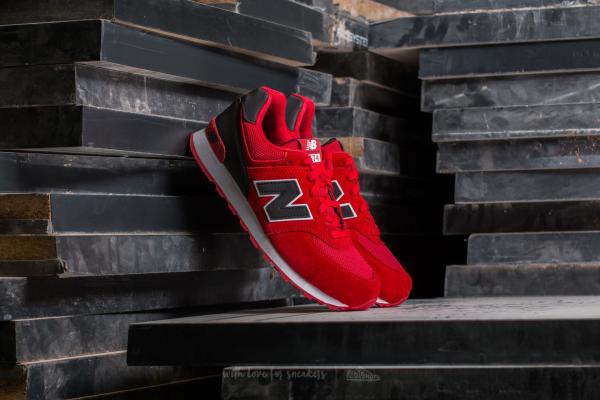 New Balance 574 Red/ Black