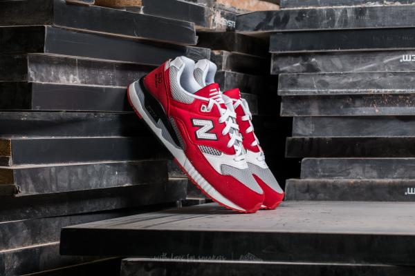 New Balance 530 Red/ Grey/ White