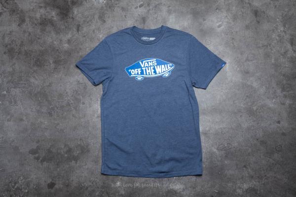 Vans Off The Wall Tee Navy Heather-Imperial Blue