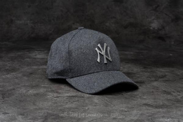 New Era 9Forty Melton Metal Trucker Grey Heather
